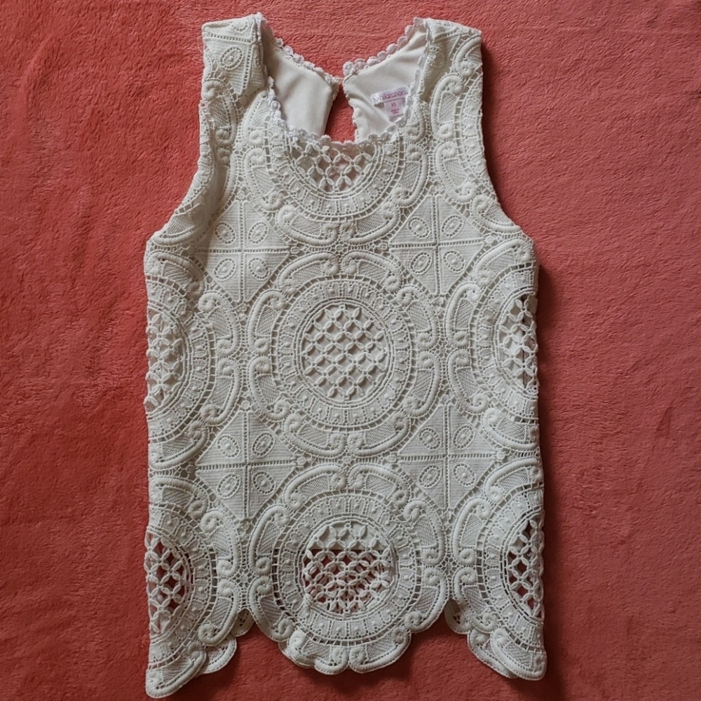 Lacey White Blouse